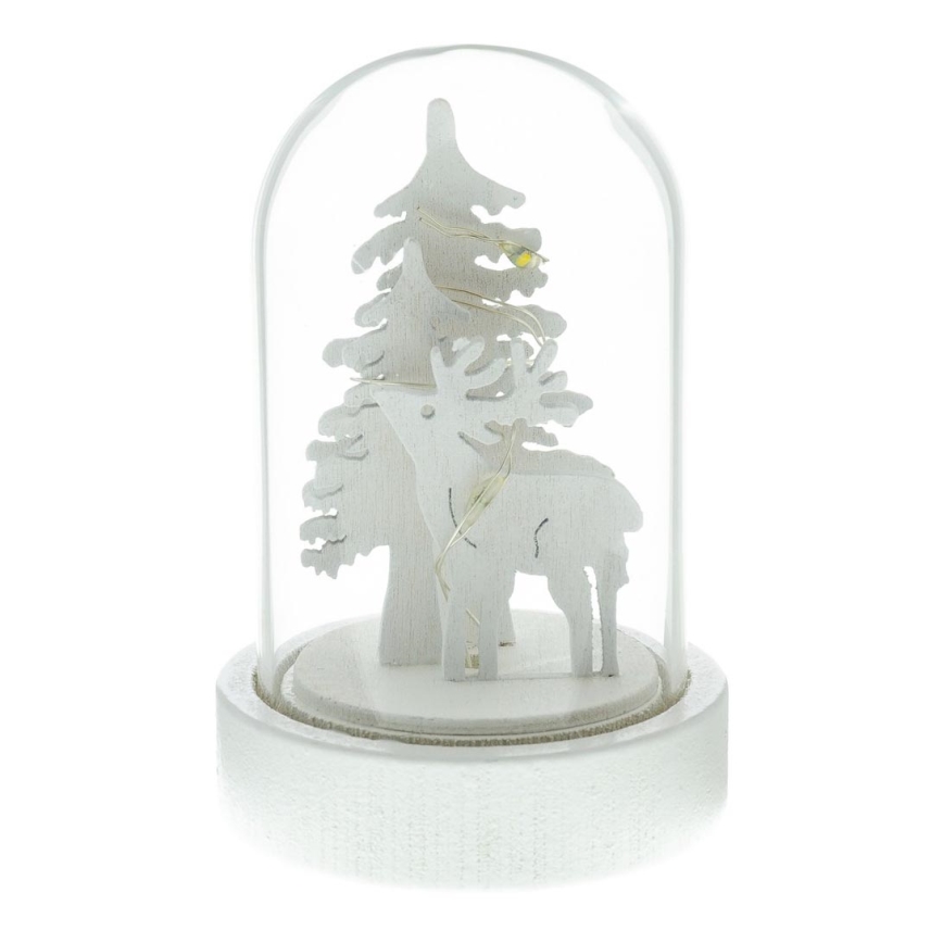 LED Christmas decoration 1xLED/1xCR2032 warm white