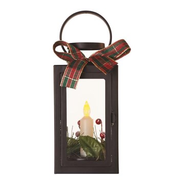 LED Christmas decoration 1xLED/3xAAA black