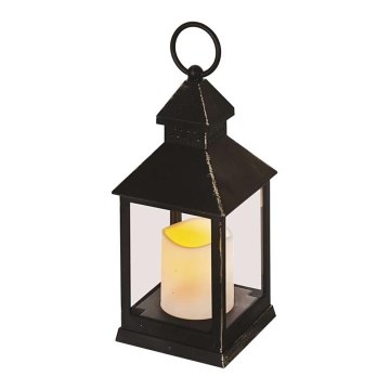 LED Christmas decoration 1xLED/3xAAA black