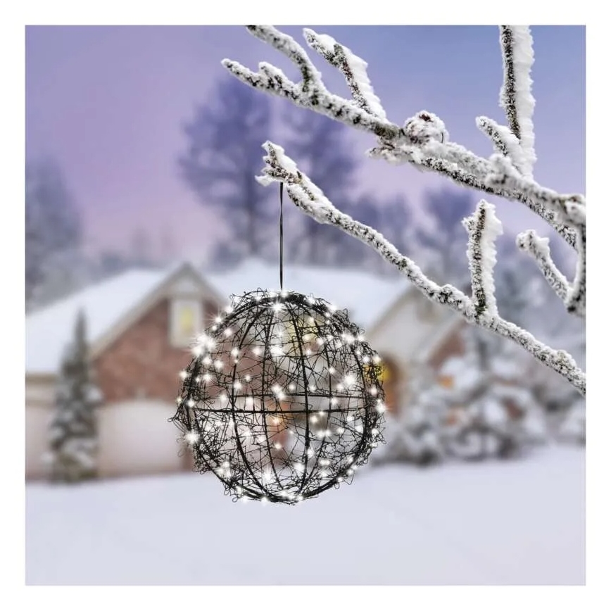 LED Christmas decoration 200 LEDs/230V Ø 20 cm
