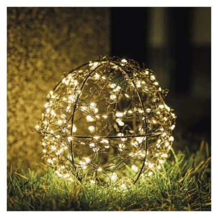 LED Christmas decoration 200 LEDs/230V Ø 20 cm