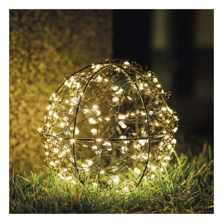 LED Christmas decoration 200 LEDs/230V Ø 20 cm