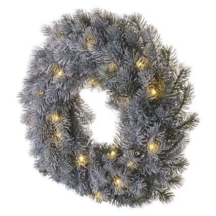 LED Christmas decoration 20xLED/2xAA d. 40 cm