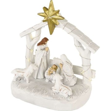 LED Christmas decoration 20xLED/2xAAA warm white