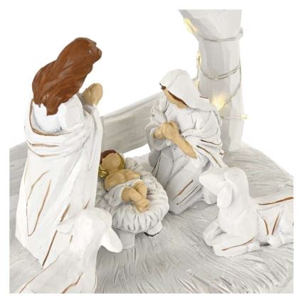 LED Christmas decoration 20xLED/2xAAA warm white