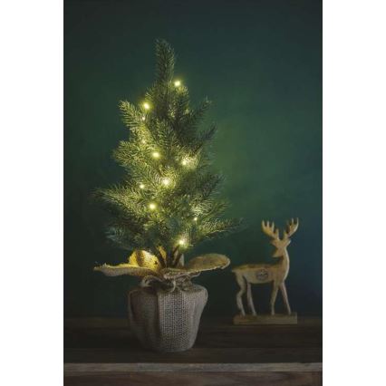 LED Christmas decoration 20xLED/3xAA