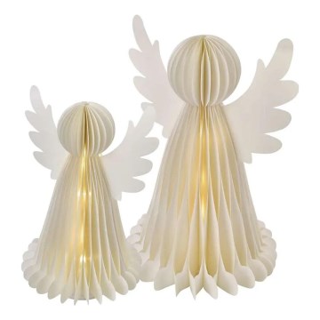 LED Christmas Decoration 20xLED/6xAA Angels