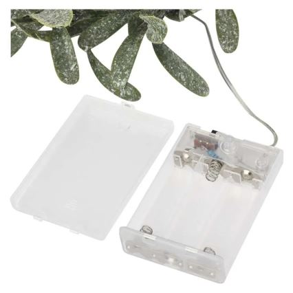 LED Christmas decoration 25xLED/3xAA