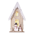 LED Christmas decoration 3xLED/2xAA beige