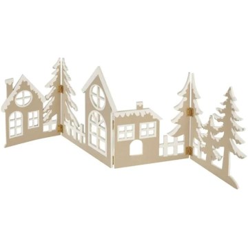 LED Christmas Decoration 40 LEDs / 2×AA Warm White – City