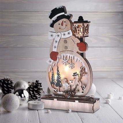 LED Christmas decoration 4xLED/2xAA