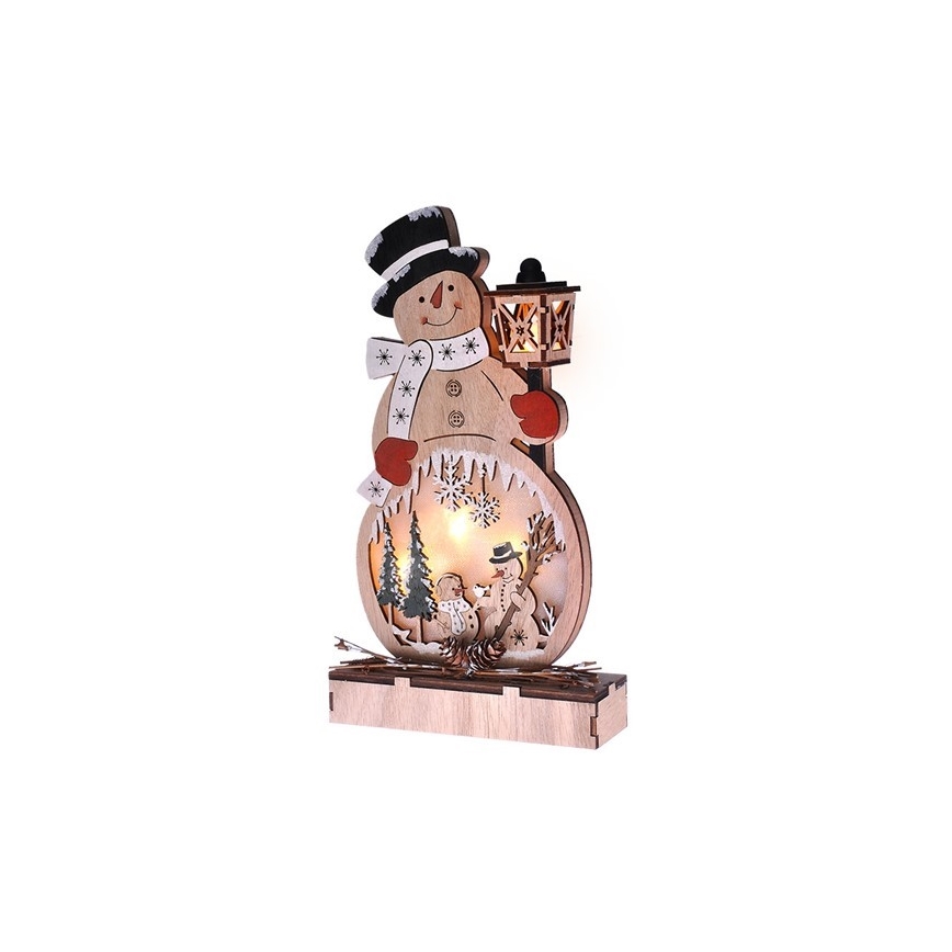 LED Christmas decoration 4xLED/2xAA