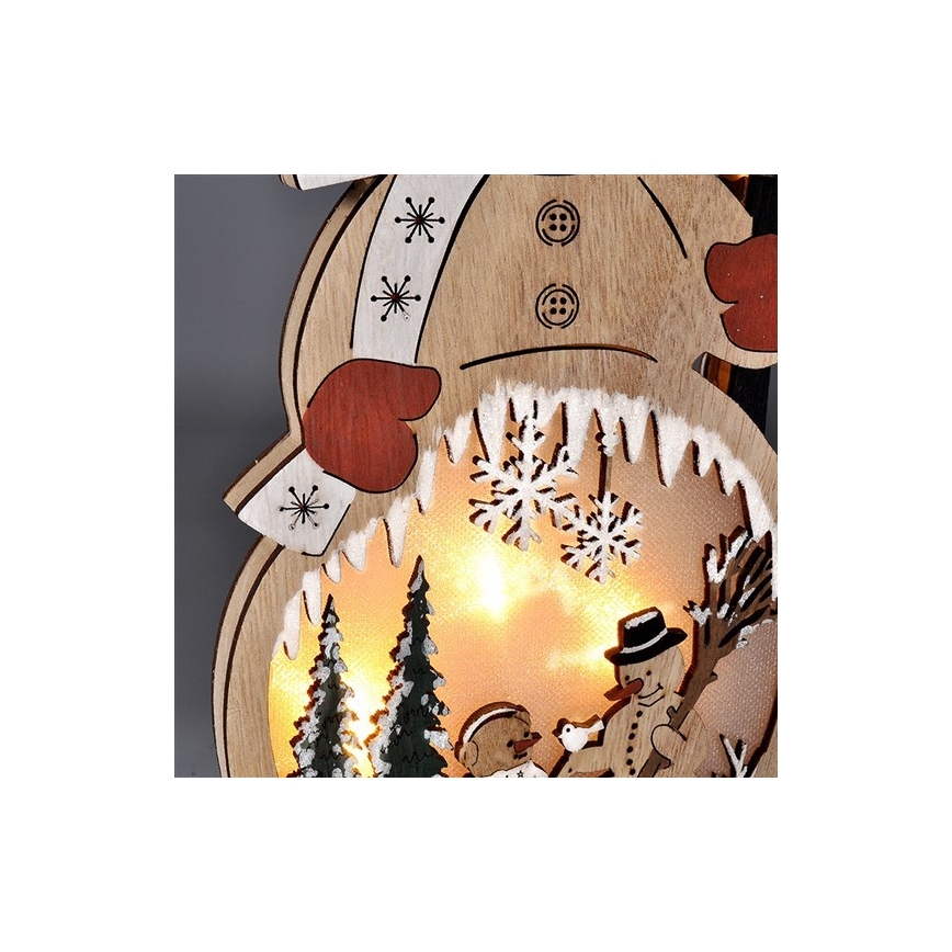 LED Christmas decoration 4xLED/2xAA