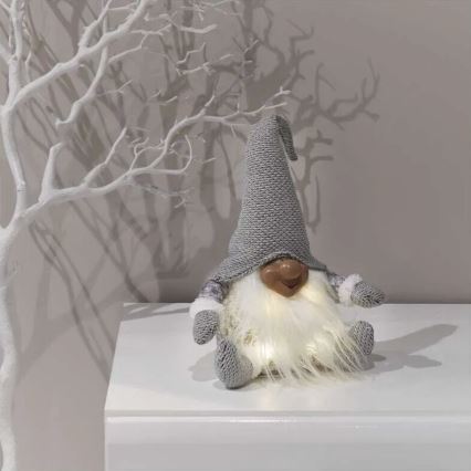 LED Christmas decoration 4xLED/3xAA elf