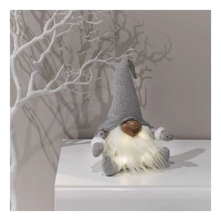 LED Christmas decoration 4xLED/3xAA elf
