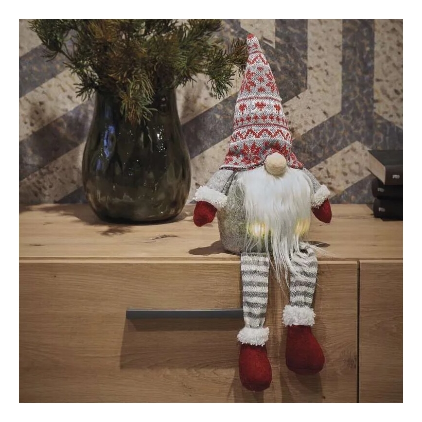 LED Christmas decoration 4xLED/3xAA elf