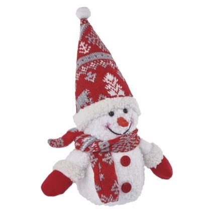 LED Christmas decoration 4xLED/3xAAA snowman