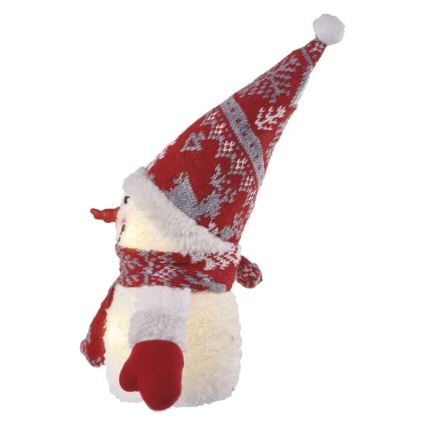 LED Christmas decoration 4xLED/3xAAA snowman