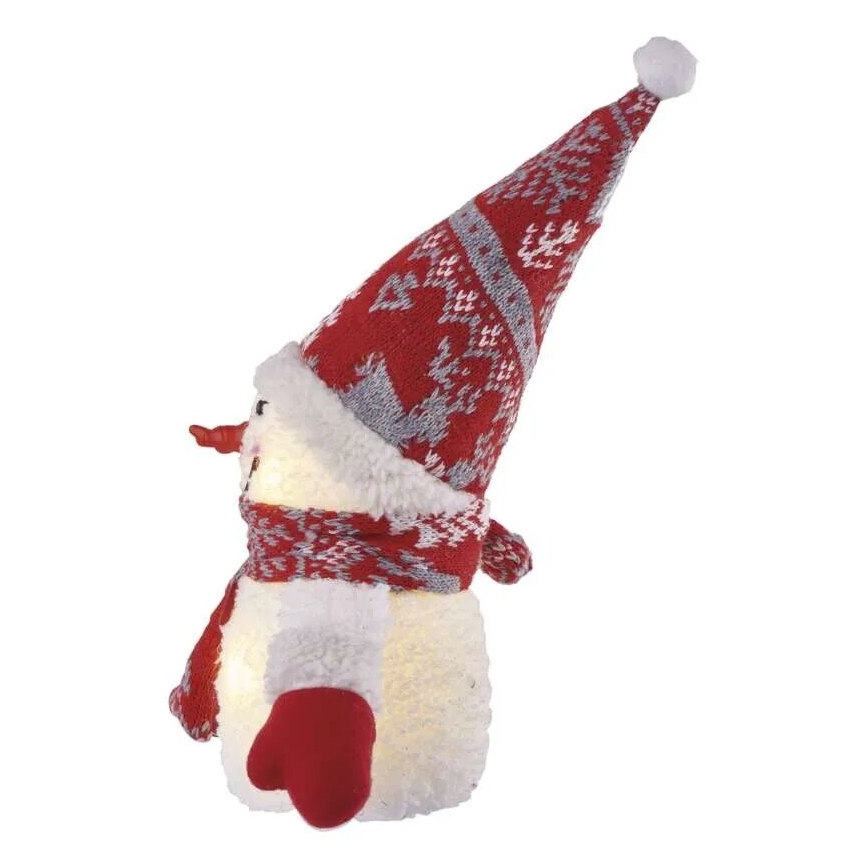 LED Christmas decoration 4xLED/3xAAA snowman