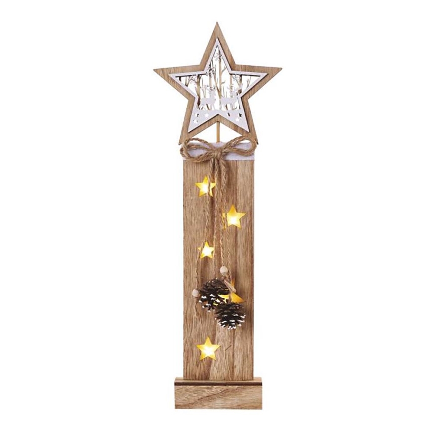 LED Christmas decoration 5xLED/2xAA star