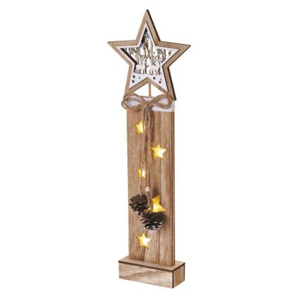 LED Christmas decoration 5xLED/2xAA star