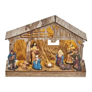 LED Christmas decoration 5xLED/3xAA