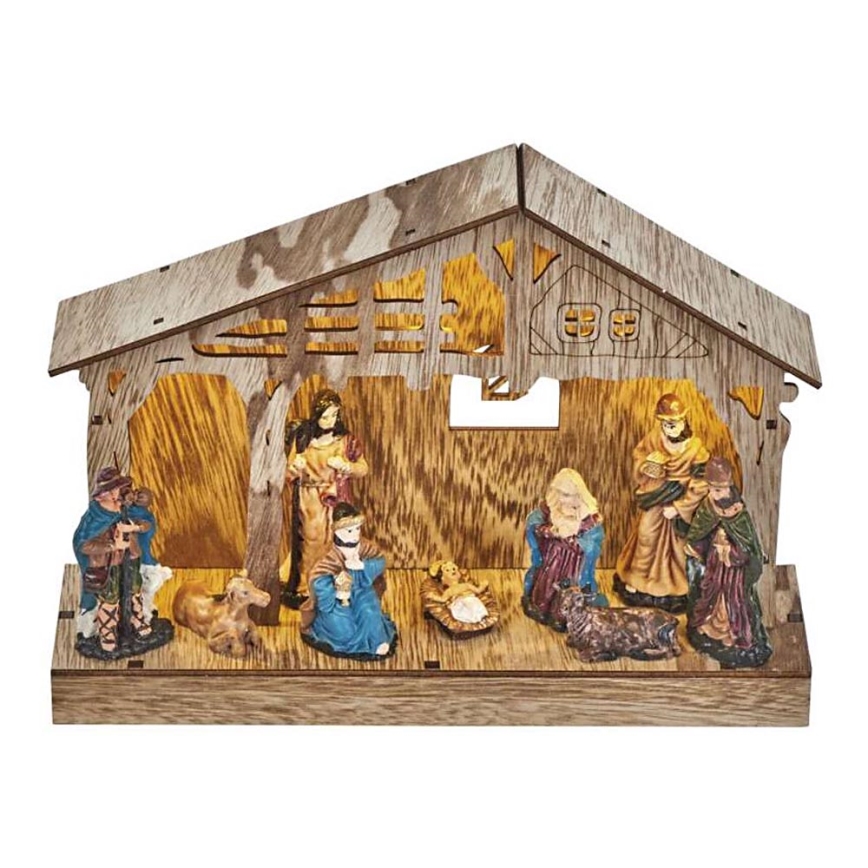 LED Christmas decoration 5xLED/3xAA