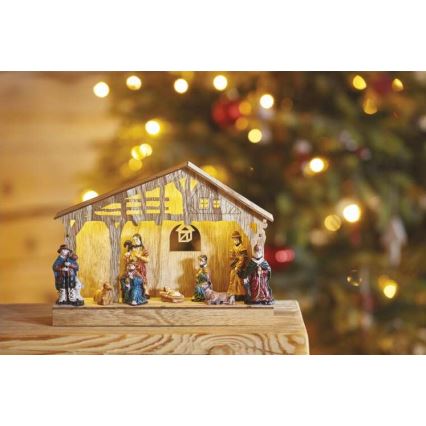 LED Christmas decoration 5xLED/3xAA