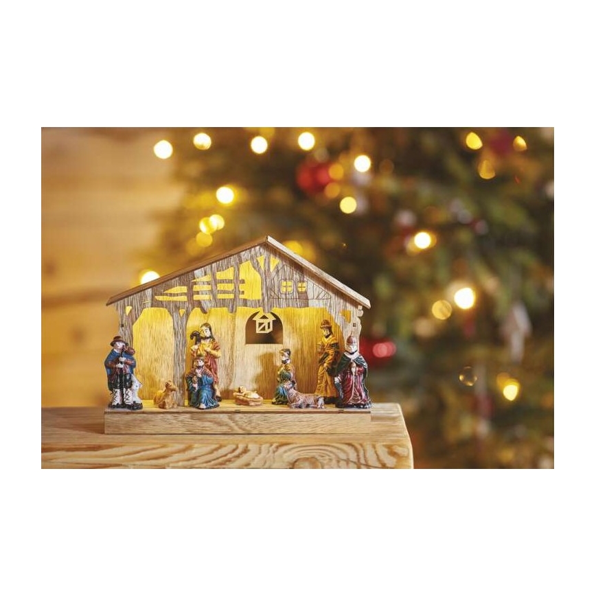 LED Christmas decoration 5xLED/3xAA