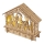 LED Christmas decoration 6xLED/2xAA nativity scene