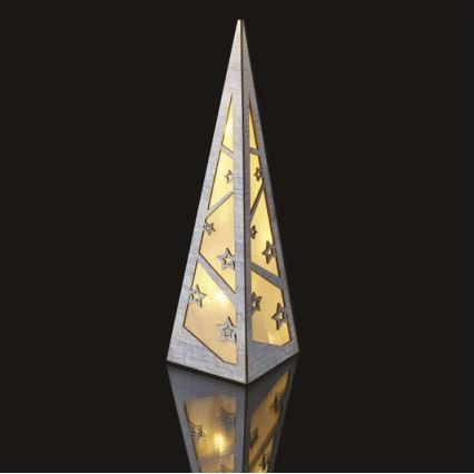 LED Christmas decoration 8xLED/2xAA