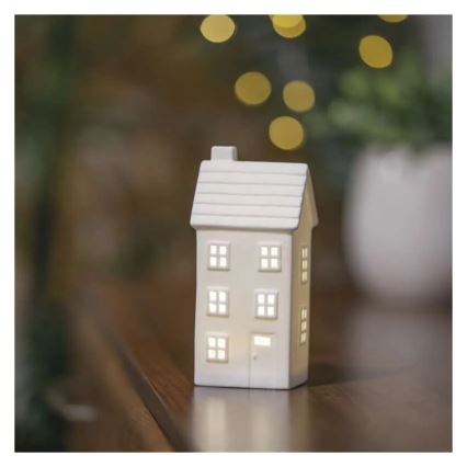 LED Christmas Decoration - House (LED/CR2032)