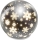 LED Christmas Decoration LED/0.3W/3xAA Ball Ø 12 cm