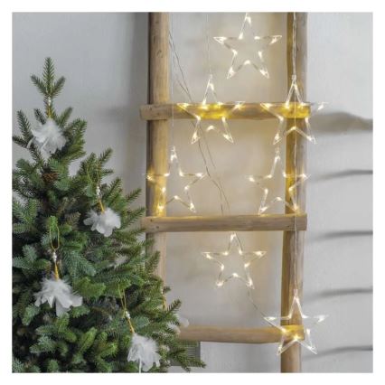 LED Christmas Decoration LED/0.3W/3xAA Ball Ø 12 cm