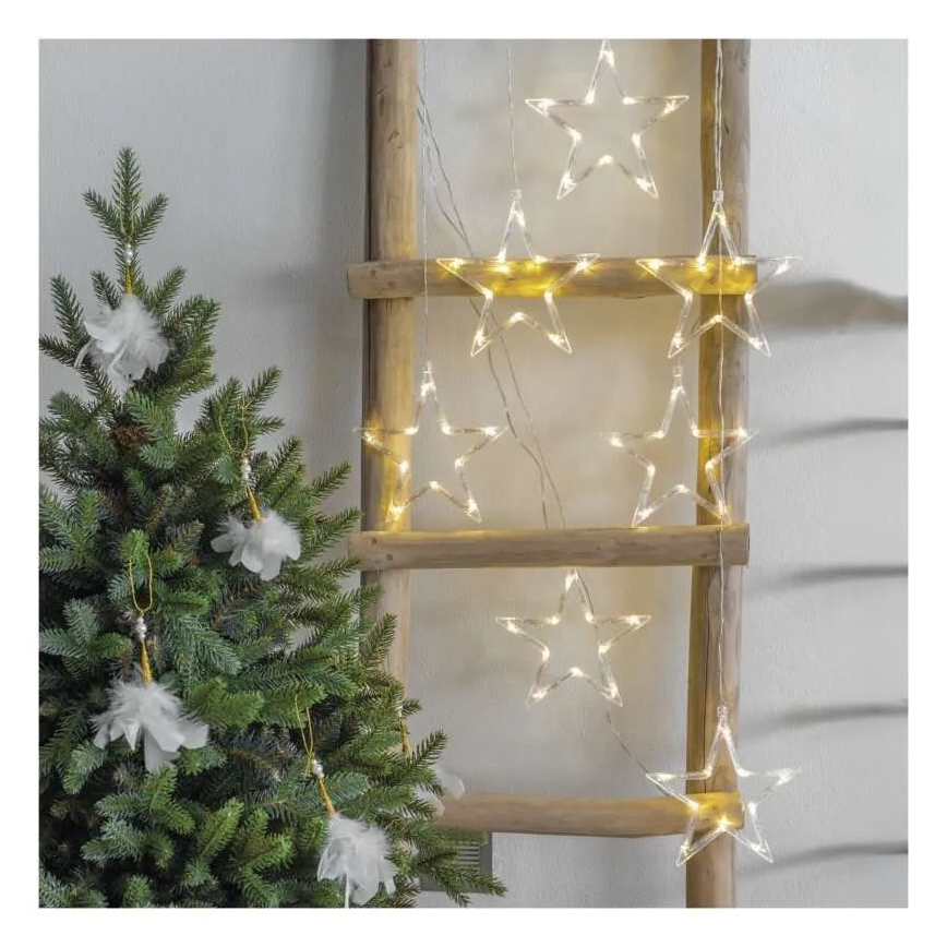 LED Christmas Decoration LED/0.3W/3xAA Ball Ø 12 cm