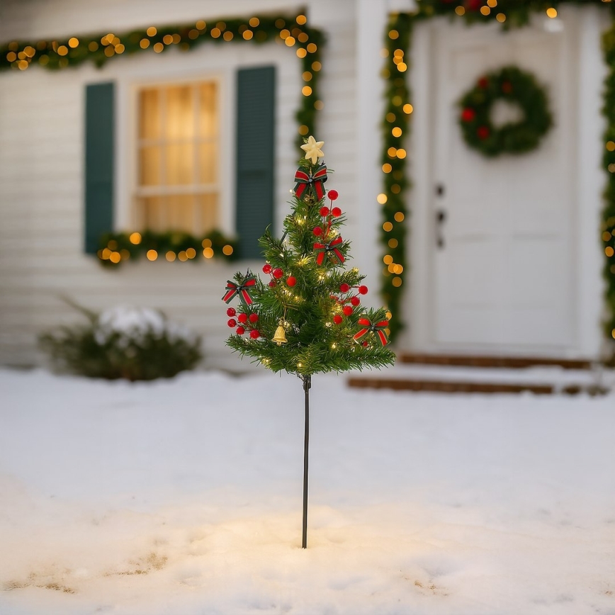 LED Christmas Decoration LED/1W/230V 75 cm IP44 Green