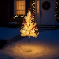LED Christmas Decoration LED/1W/230V 75 cm IP44 White