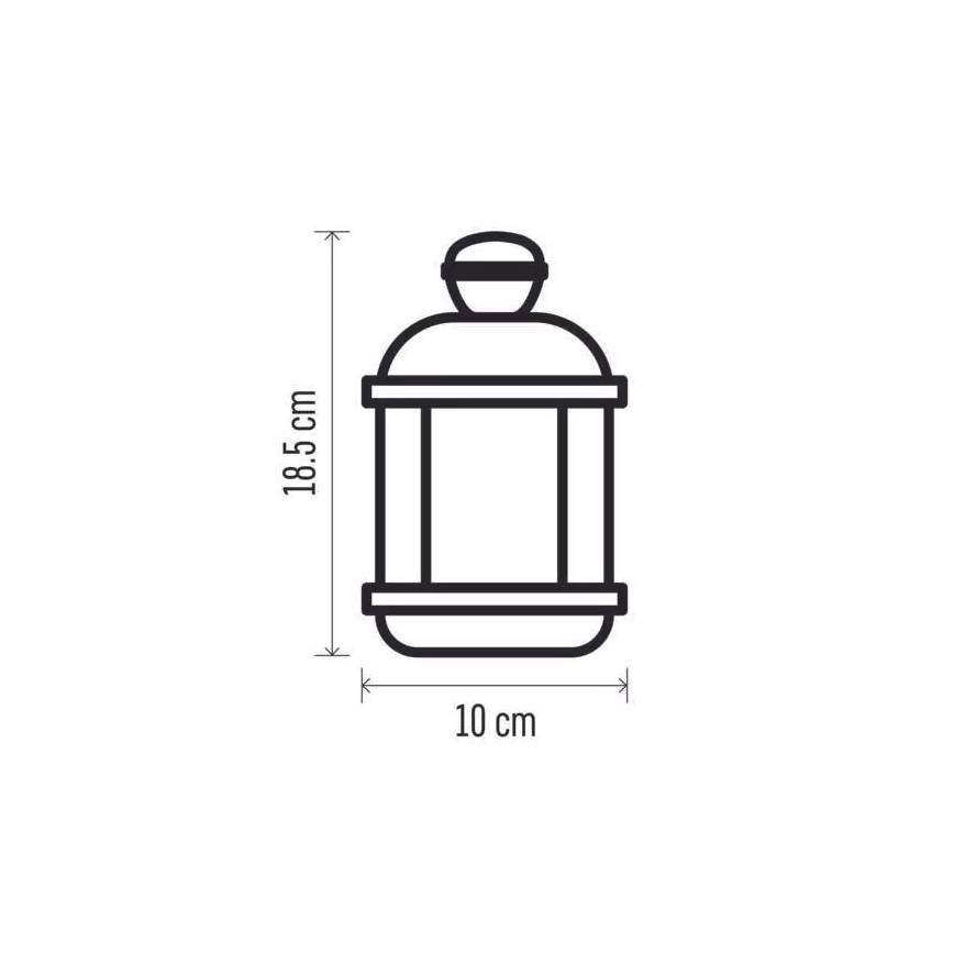 LED Christmas decoration LED/1xCR2032 warm white