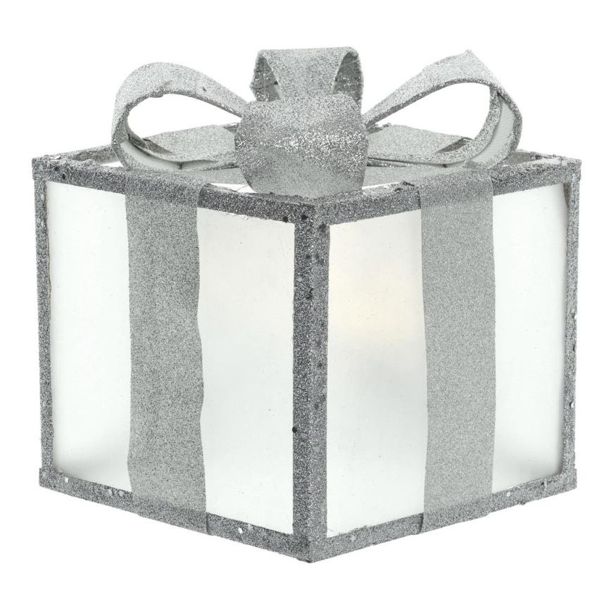 LED Christmas decoration LED/2xAA 15 cm gift