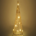 LED Christmas decoration LED/2xAA 40 cm cone