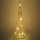 LED Christmas decoration LED/2xAA 40 cm cone