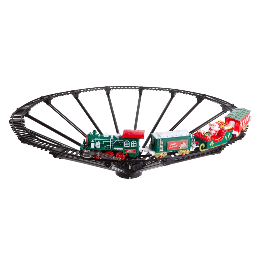 LED Christmas decoration LED/2xAA, 80 cm train for the Christmas tree