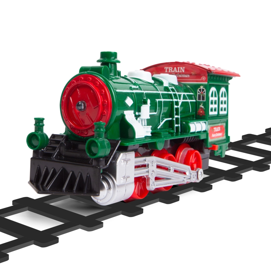 LED Christmas decoration LED/2xAA, 80 cm train for the Christmas tree