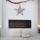 LED Christmas decoration LED/2xAA rattan