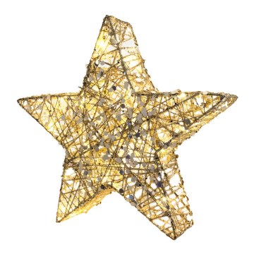 LED Christmas decoration LED/2xAA star