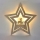 LED Christmas decoration LED/2xAA star