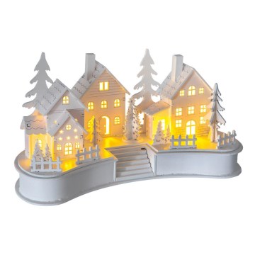 LED Christmas decoration LED/2xAA village