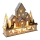 LED Christmas decoration LED/2xAA village wood