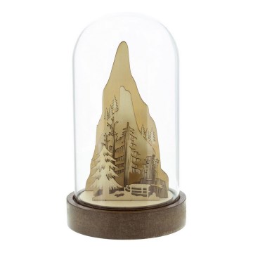 LED Christmas decoration LED/2xAA warm white