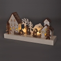 LED Christmas decoration LED/2xAA warm white